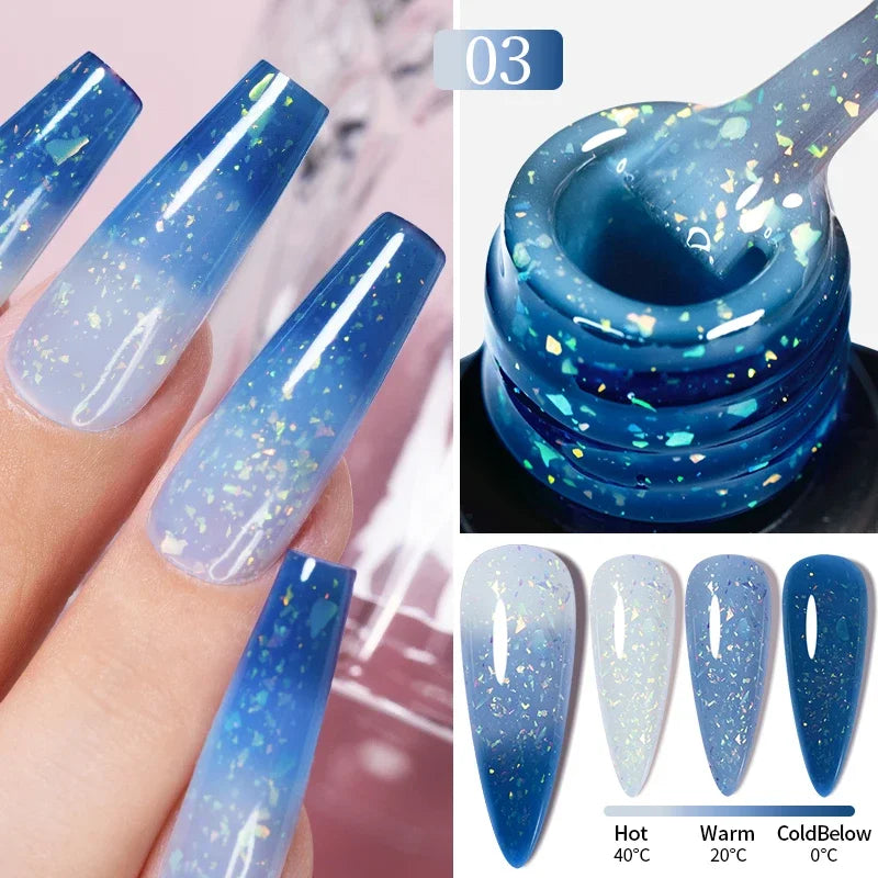 7.5ML Green Crystal Cat Magnetic Gel Nail Polish Shiny Green Glitter Cat Eye Gel For Manicure Soak Off UV Nail Art Varnish