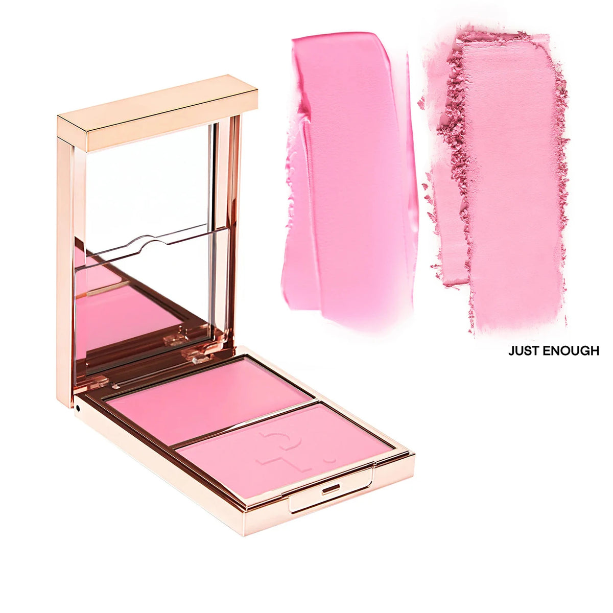 Partick Major Headlines Double Take Creme & Powder Blush Duo Long-Lasting Face Makeup Natural Facial Coverage Powder TA Blusher