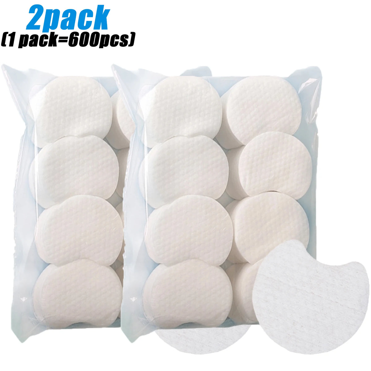 300/1800pcs Missing Corner Pearl Pattern Makeup Remover Cotton Face Premium Cotton Paddings Daily Facial Cosmetic Cleansing