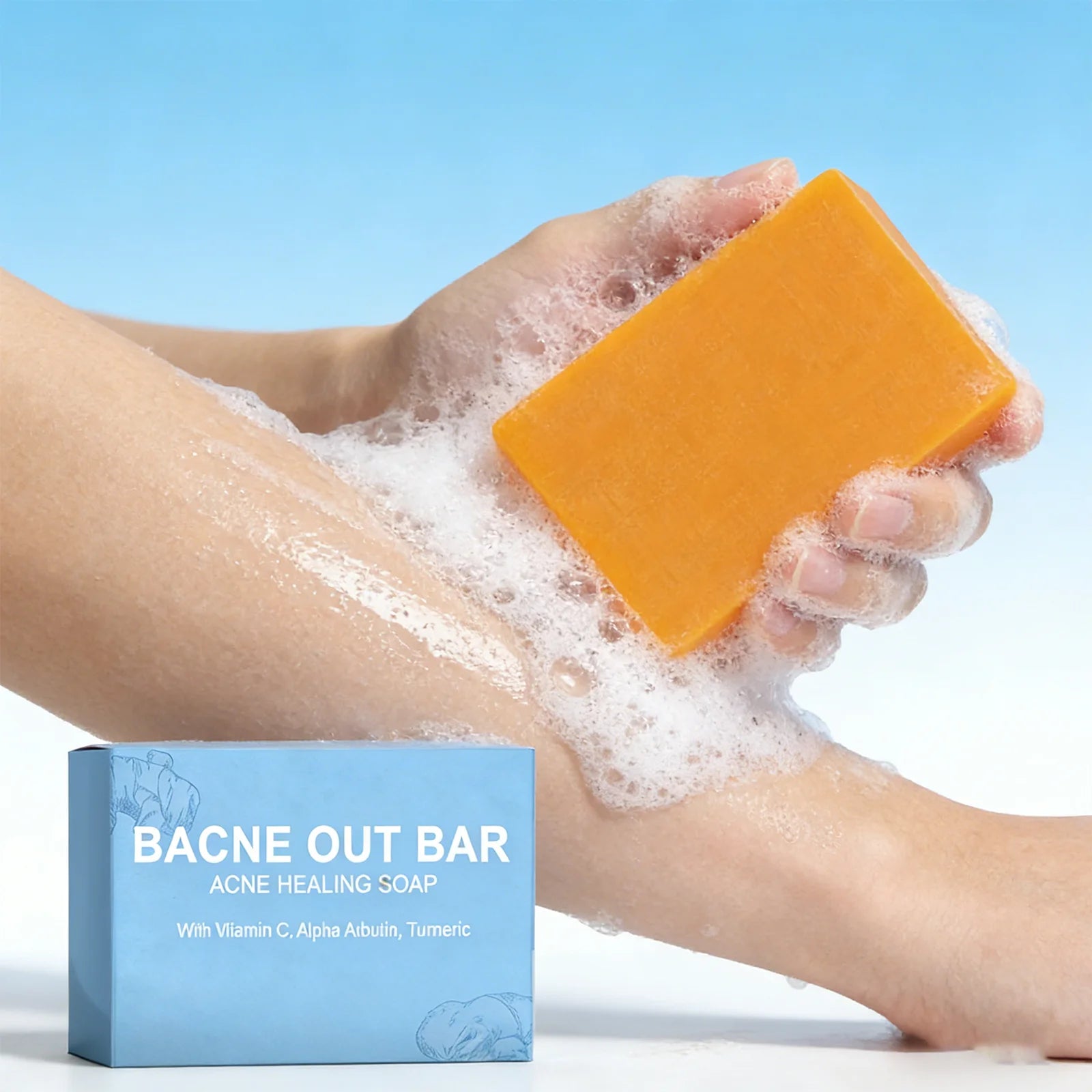 Gentle Nourishing Body Bar Soap for Moisturizer Deep Hydration Lock Anti Dryness Skin Nourishment Soothing Redness Stabilizing