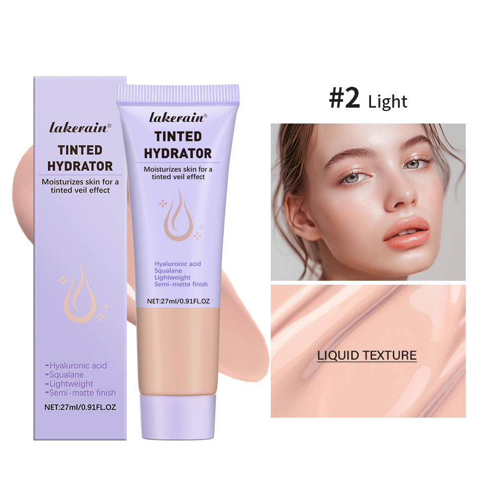 Jelly Tinted Moisturizer for Face – Transparent Hydrating Gel Tint for Soft Smooth Skin Texture & Even Tone Glow