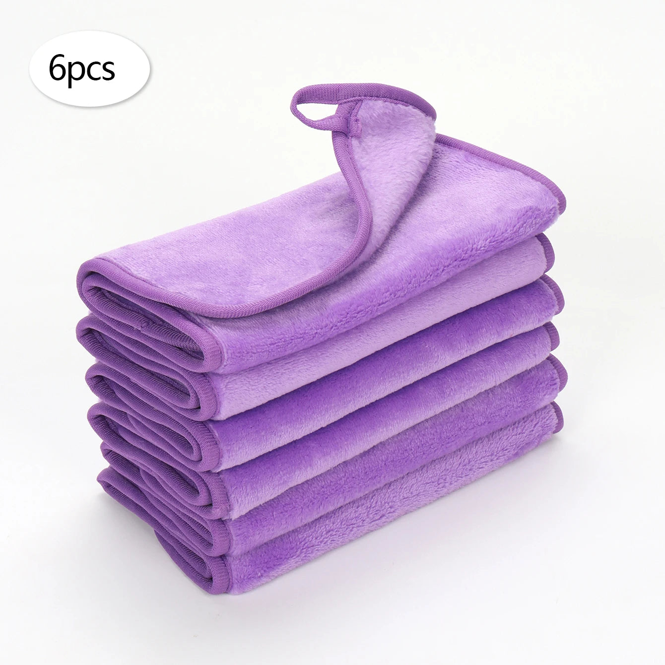 2040 Hanging Makeup Remover Wipes 2-4-6Pcs, Machine Washable, Reusable Makeup Remover Tools for All Skin Types
