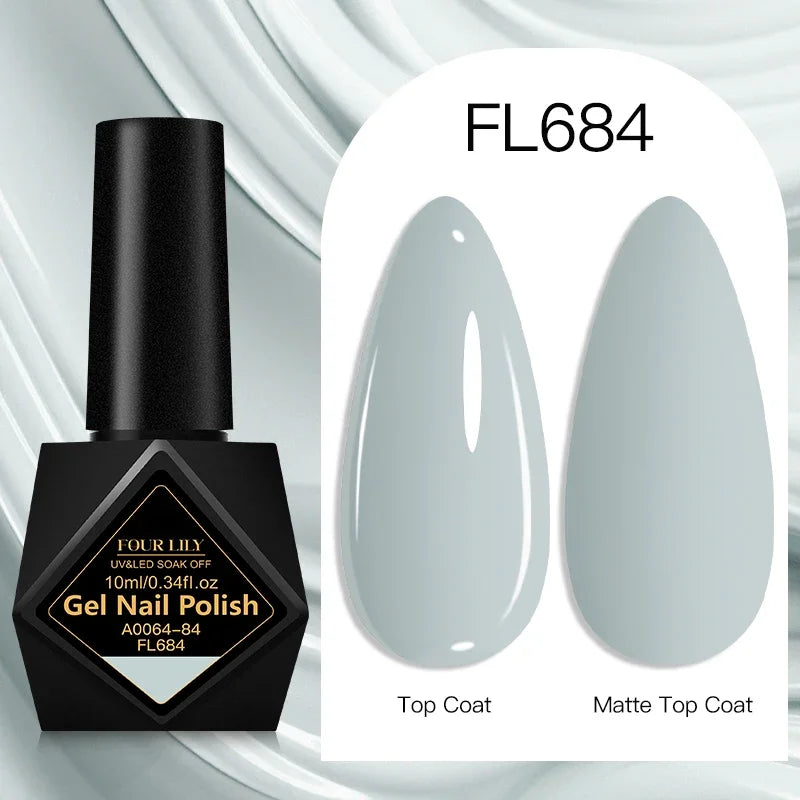 10ml Gel Nail Polish 162 Colors Nail Supplies Vernis Semi Permanent Nail Art Manicure Soak Off LED UV Gel Nail Varnishes Summer