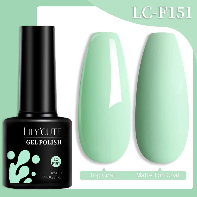 LILYCUTE 7ML Ocean Blue Cat Magnetic Gel Nail Polish Sparkling Glimmer Gel Polish Semi Permanent UV Magnet Gel Varnish Nail Art