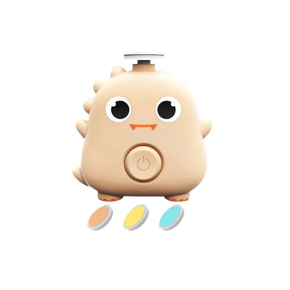Baby Cartoon Electric Nail Trimmer Kid Nail Polisher & Adult File Clipper in One Care Kit