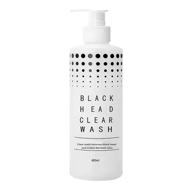 Blackhead Remover Liquid 400ml Deep Cleansing Pore Minimizer with Fruit Acid, Oil Control Toner for T-Zone & Blackhead Treatment
