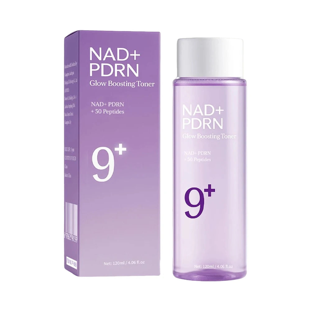 3PCS NAD+PDRN Glow Boosting Toner, Firming, Hydrating, Elasticity, Fade Fine Lines, Skincare Moisturizing Essence for Dry Skin