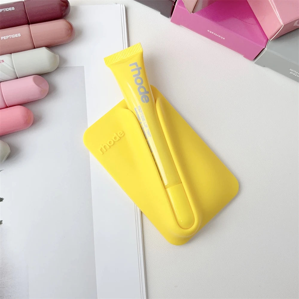 Rhode New Style Lip Gloss Ribbon Color Magnetic Snap-on Lipstick Stand Holder Makeup Limited Edition Long Lasting Lip Glosses