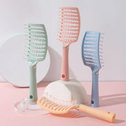 1pc anti-static massage brush  women's hair and scalp massage comb - straight hair professional tool Special for real hair wigs