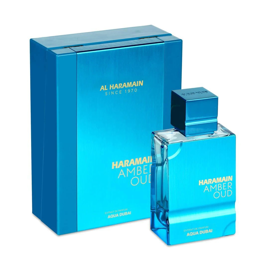 Al Haramain Amber Oud Aqua Dubai Eau De Cologne |     Unisex, Long-Lasting |     2.0 oz