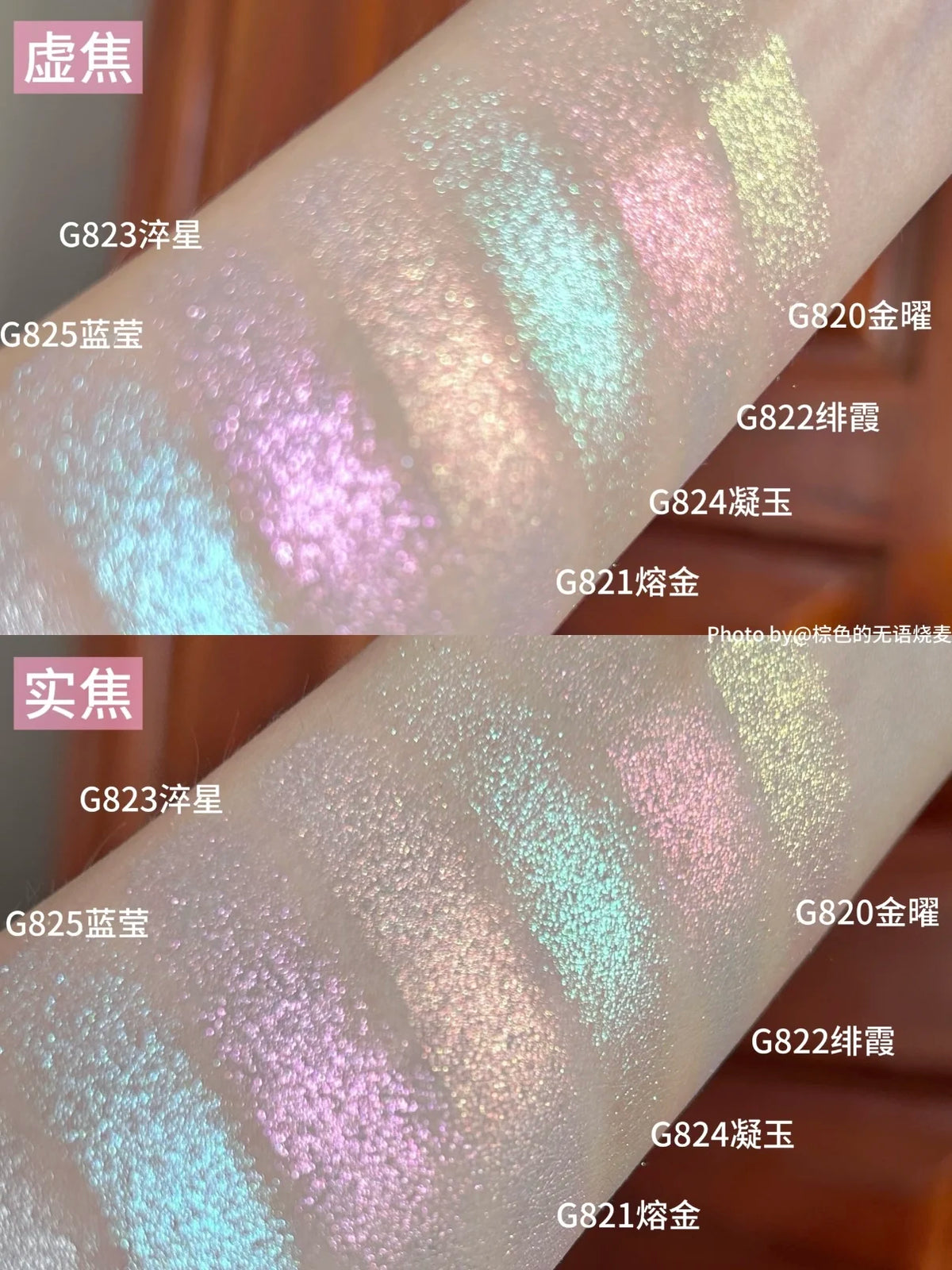 Qianyan Single Chameleon Eyeshadow Pearlescent Matte Powder Cream Shimmer Cheeryep Disk Shadow Multipurpose Blusher Highlight