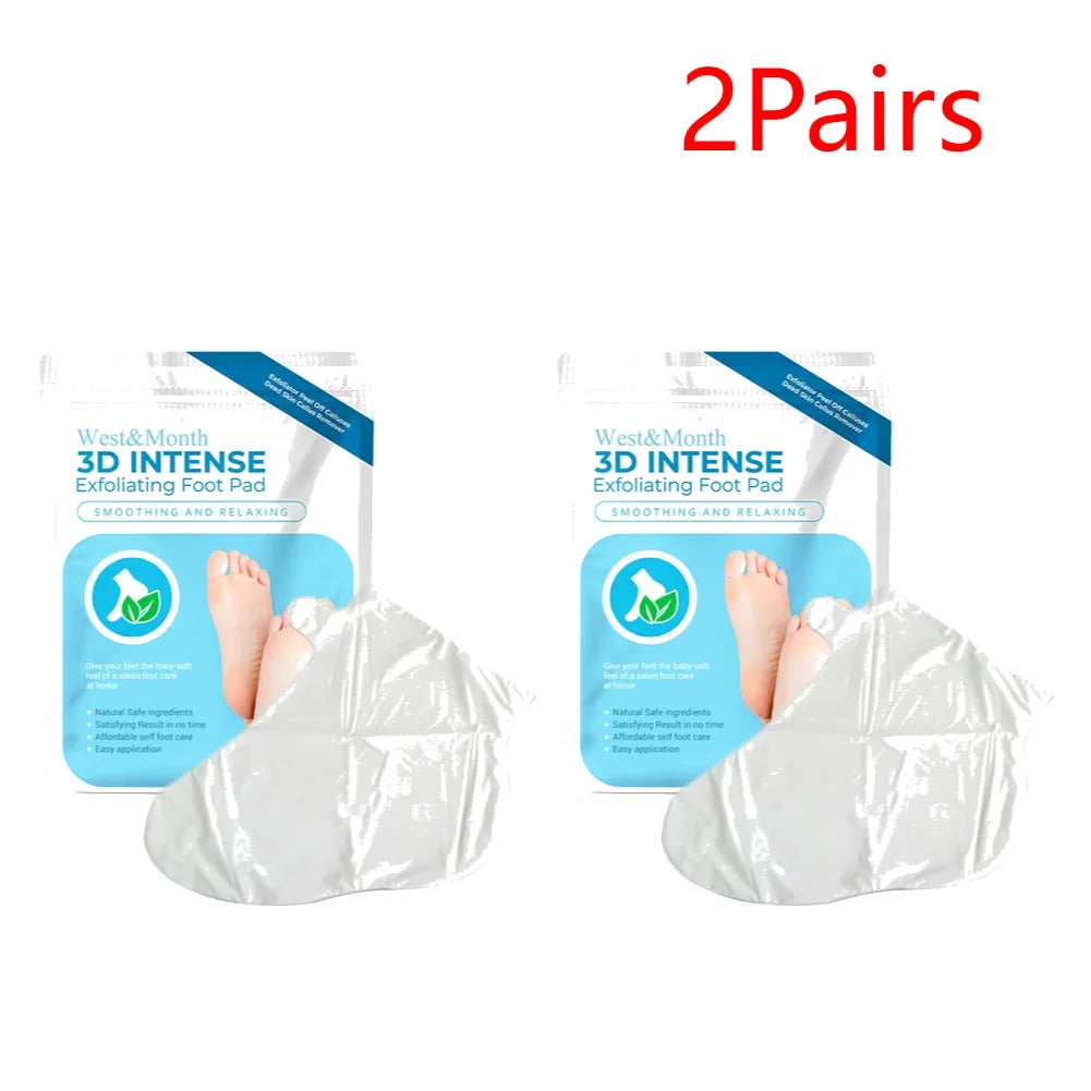 1-10 Pairs Exfoliating Callus Booties Feet Care Foot Mask Sheet Pack Nourish Smooth Moisturizing Foot Spa Skin Care for Feet