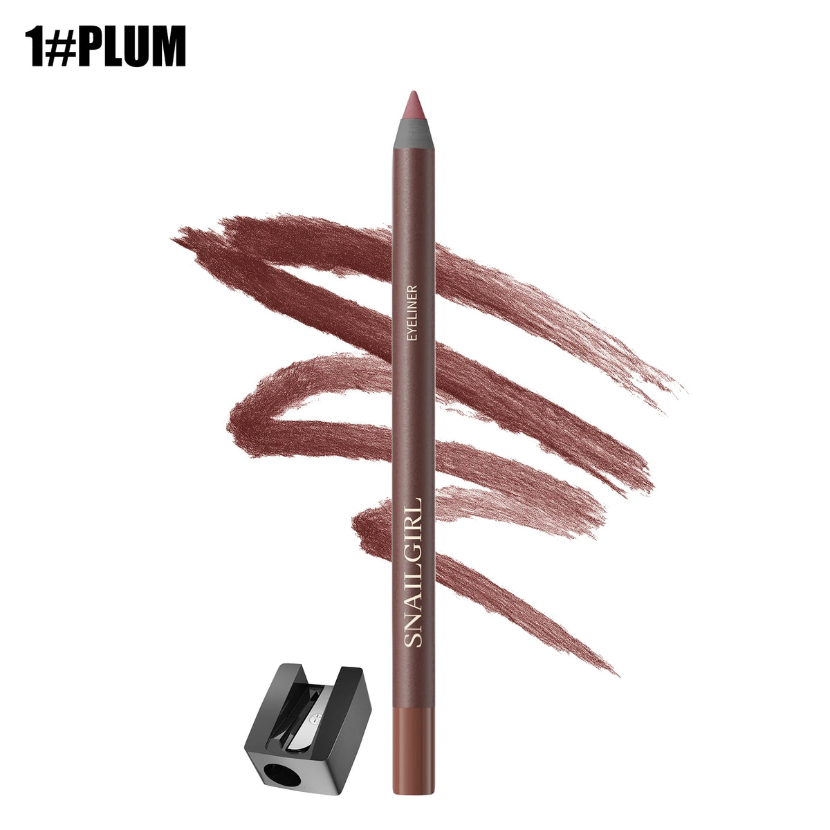 Waterproof Black Brown Eyeliner Gel Pencil Ultra-fine Matte Smooth Quick Dry Non-Smudge Easy Wear Eyeliner Pen Makeup for Eyes