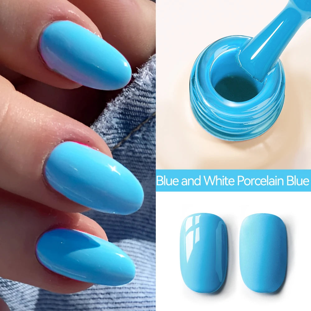 MAYCHAO Cherry Red Gel Nail Polish 12ml Glossy Semi Permanent Soak Off UV LED Frosted Gel Nails Base Painting Varnish