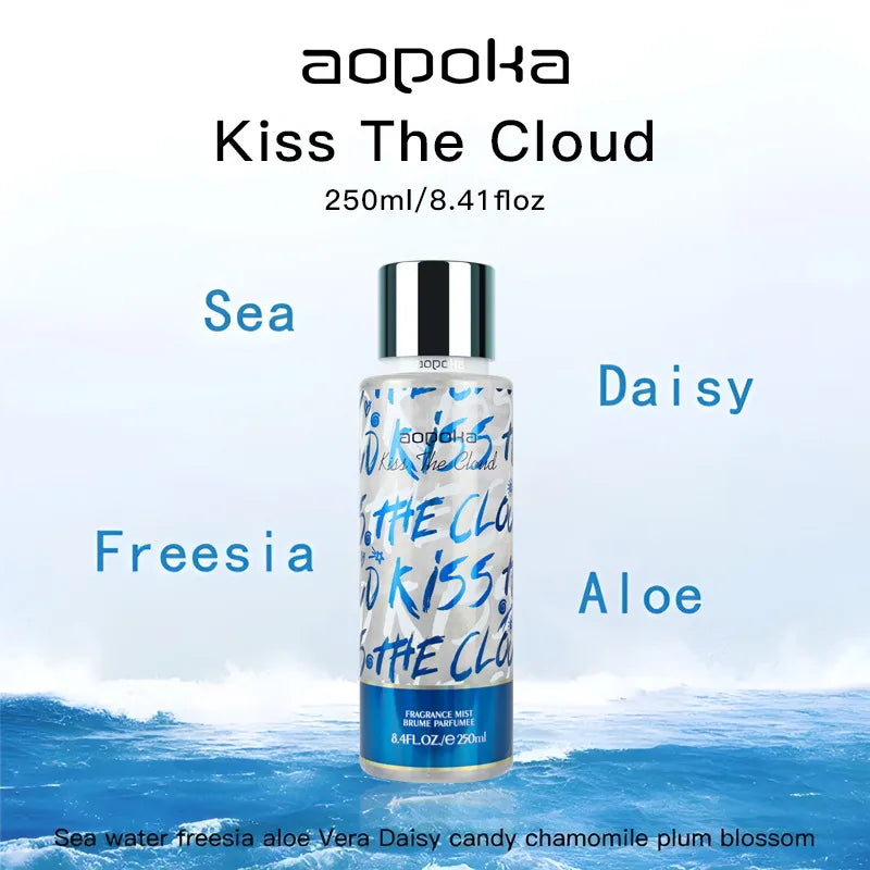 Victoria 250ml Perfume For Women Body Spray Sea Aloe Fressia Lasting Fragrance Mist Girl Perfumes Floral Fruity Secret Perfume