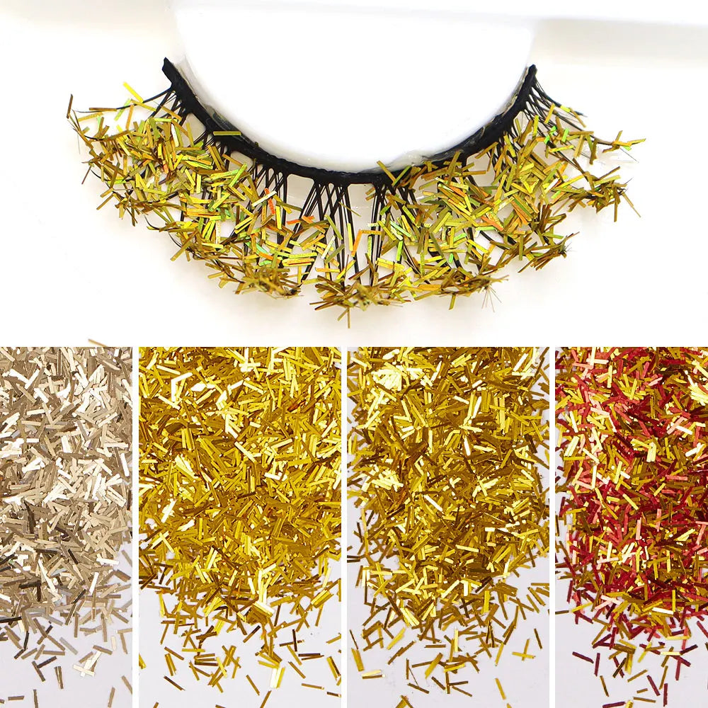 HBZGTLAD White Eyelashes Cosplay Makeup Natural Long Cross Strip False Eye Lashes