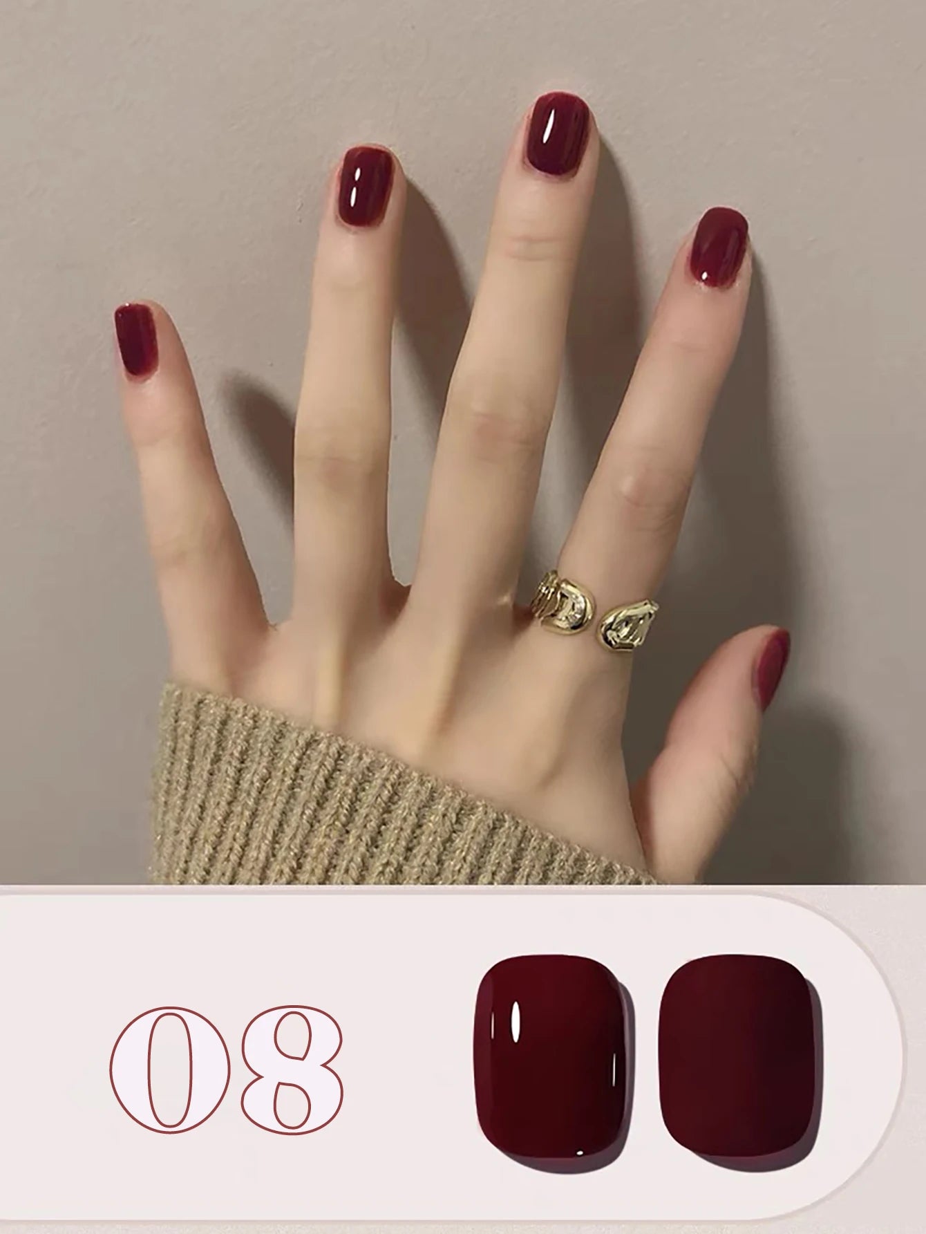 MN 1-12pcs 12ML Winter Popular Gel Nail Polish 2026 Whitening Dark Brown Wine Red Nails Nail Salon Red Nails Valentine Day Nails