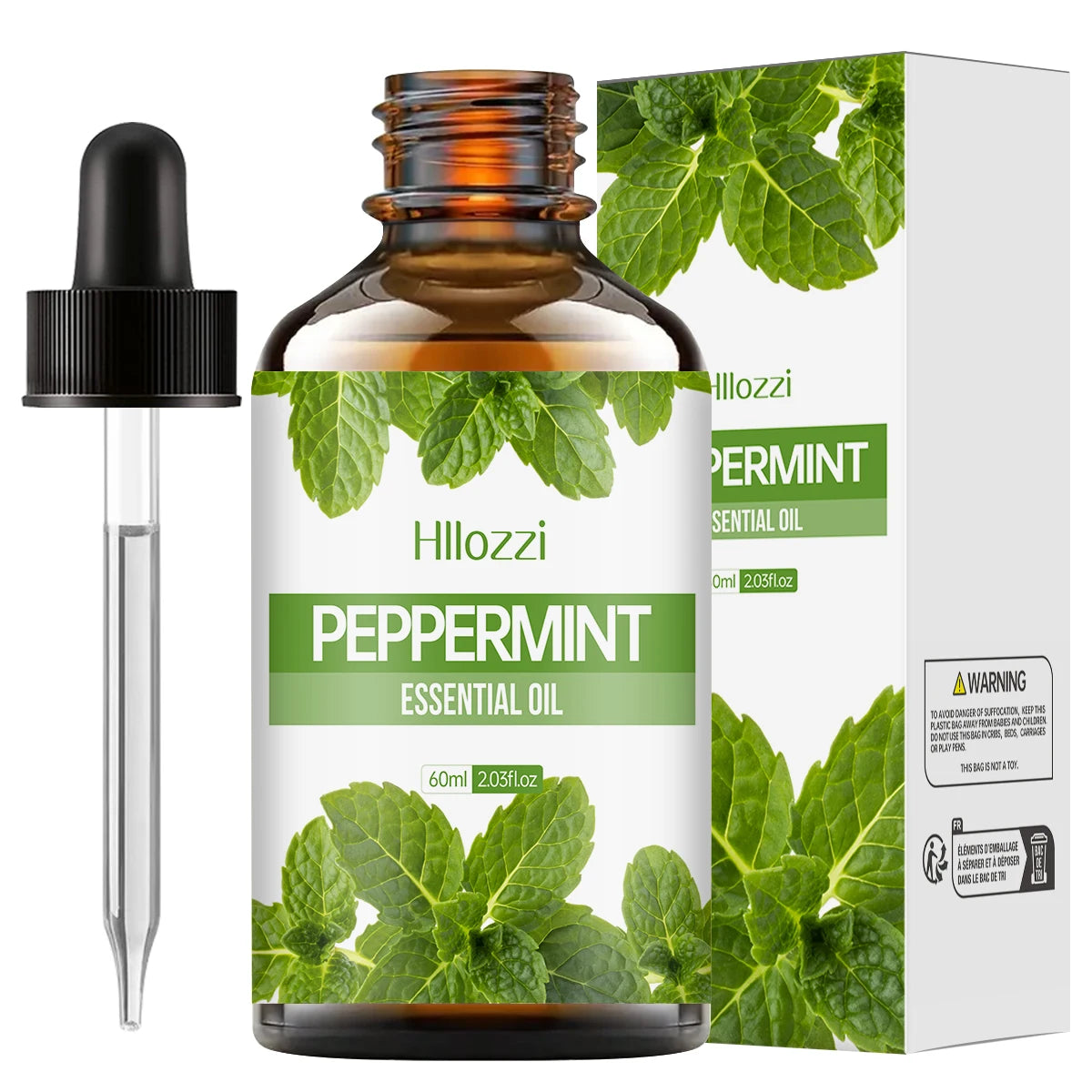 100ml/60ml/30mlPeppermint essential oil hydrating multifunctional essential oil aromatherapy candle car diffuser