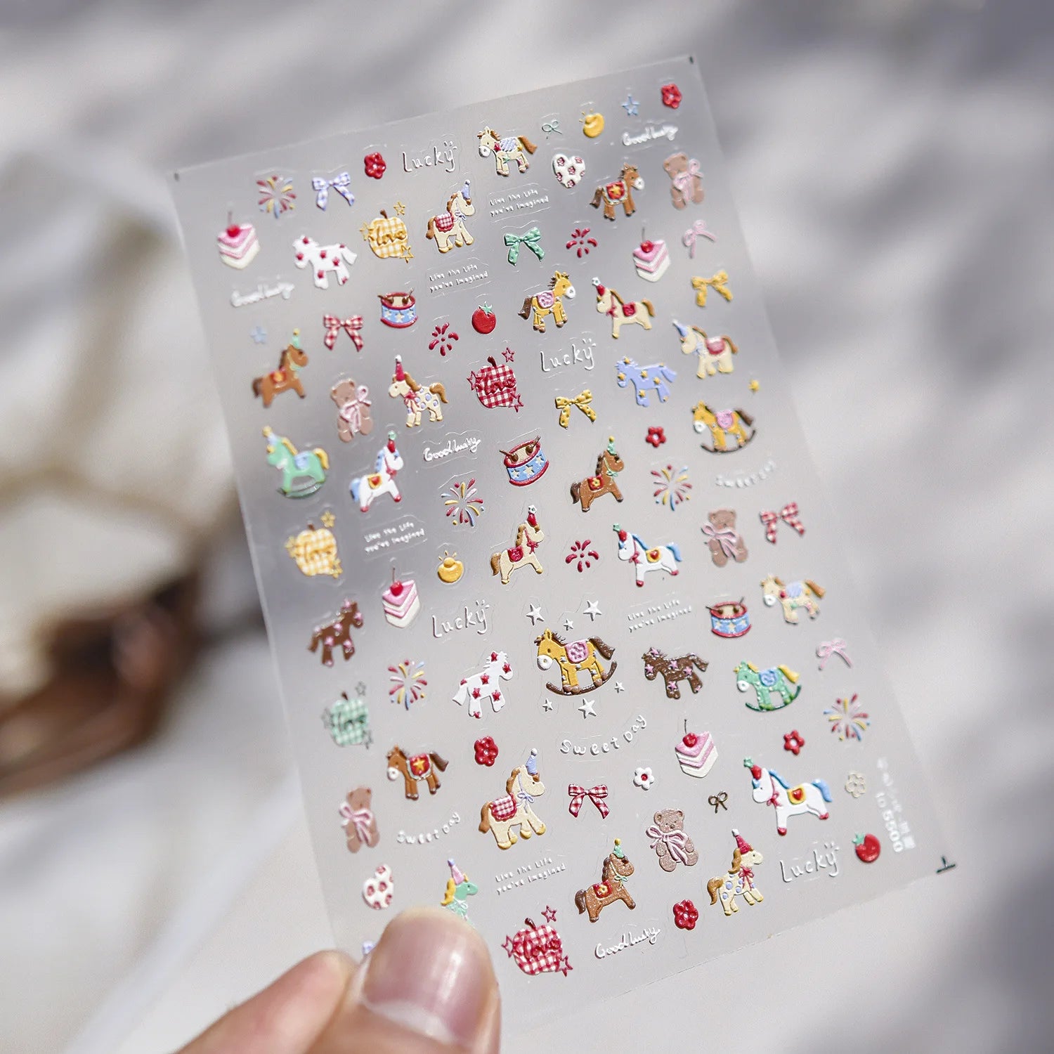 Fashion Silver Metallic Texture Nail Stickers 5D Embossed Stars Bow Love heart Cat Wings  Nail Art Stickers DIY nail decoration