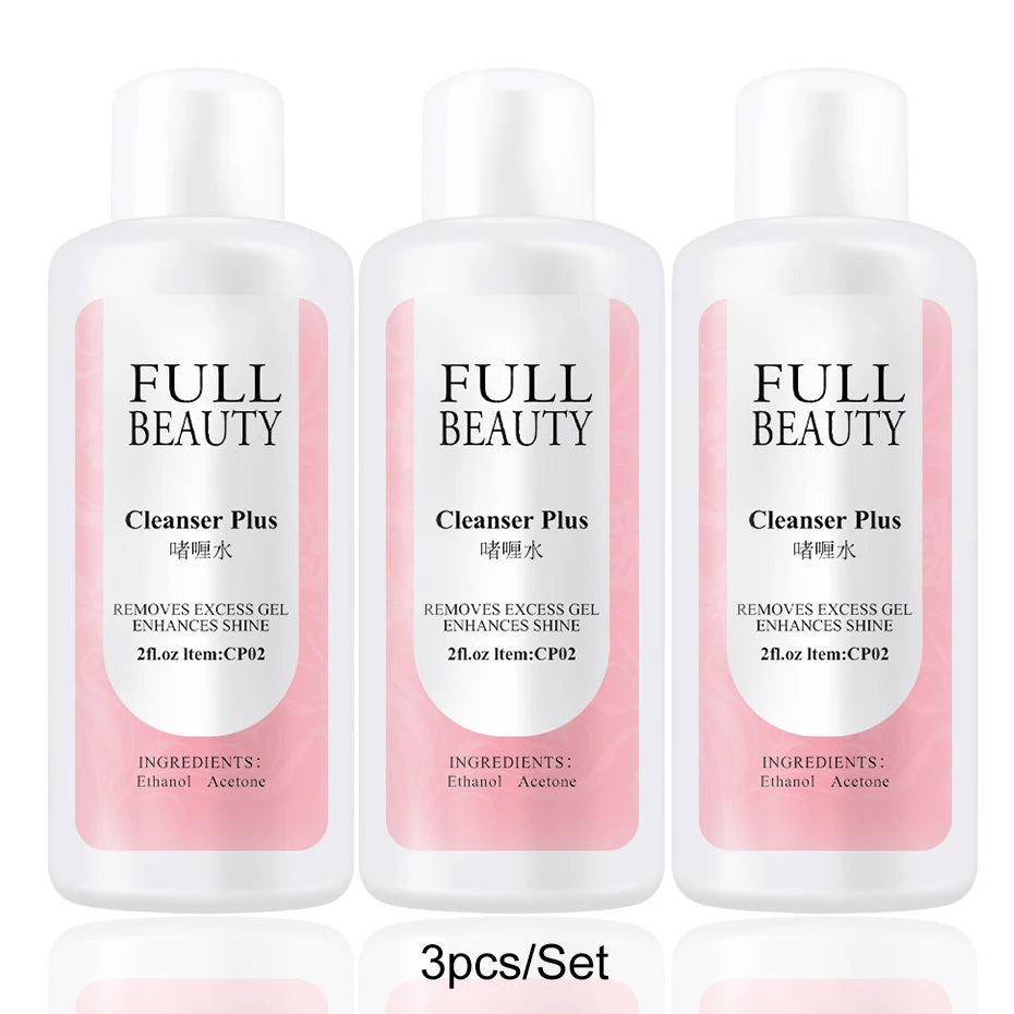 35ml Nail Liquid Slip Solution for Poly Nail Extension Gel Quick UV Builder Acrylic Gel Polish Degreaser Cleanser