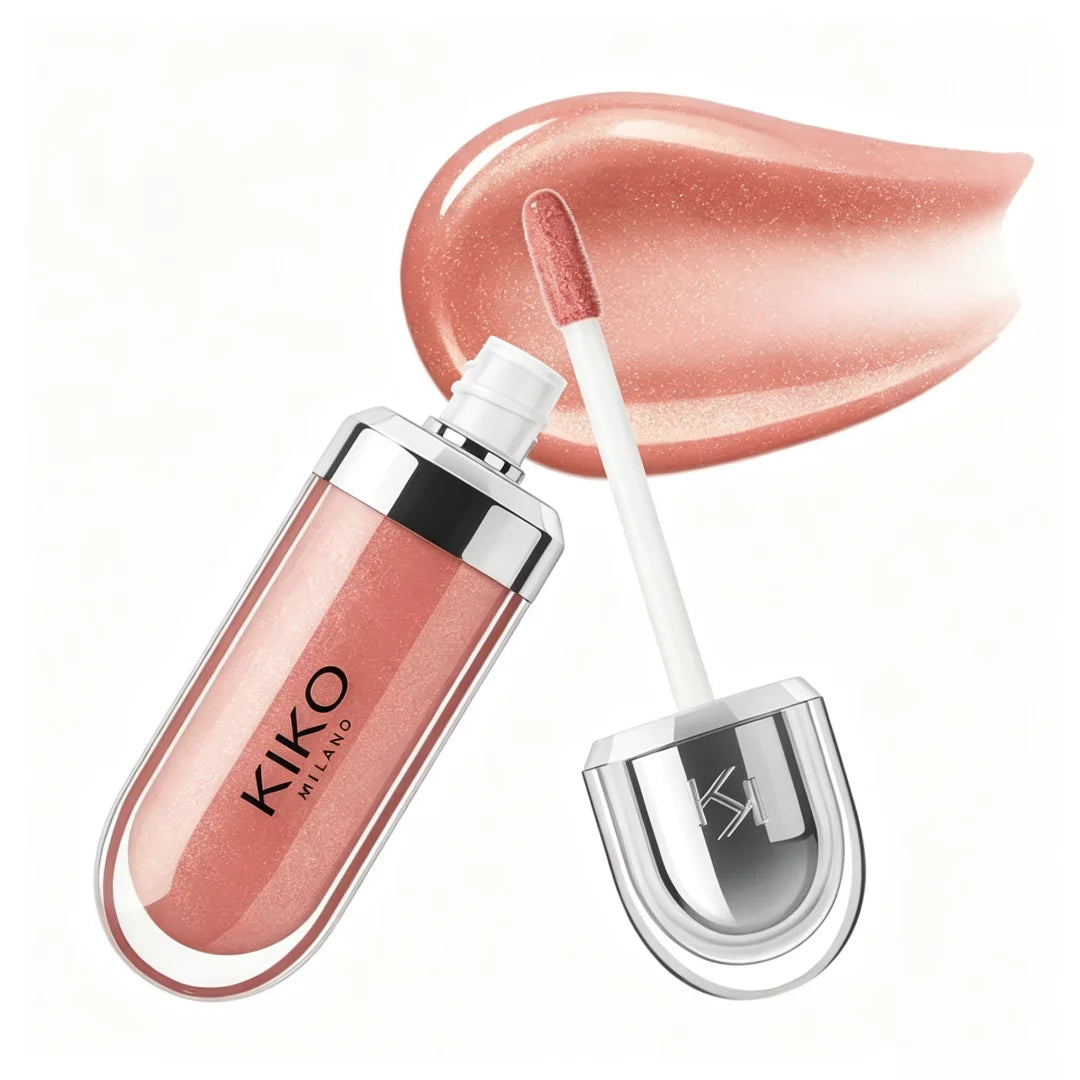 KIKO Milano 3D Hydra Lip Gloss – High Shine Hydrating Plumping Non-Sticky Moisturizing Waterproof And Long-Lasting Lip Makeup