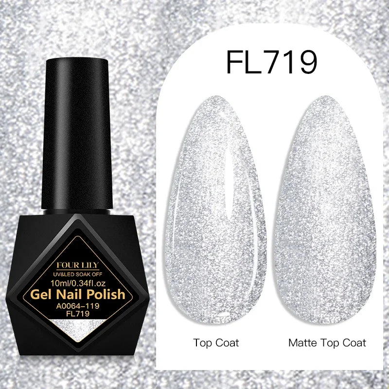 10ml Gel Nail Polish 162 Colors Nail Supplies Vernis Semi Permanent Nail Art Manicure Soak Off LED UV Gel Nail Varnishes Summer
