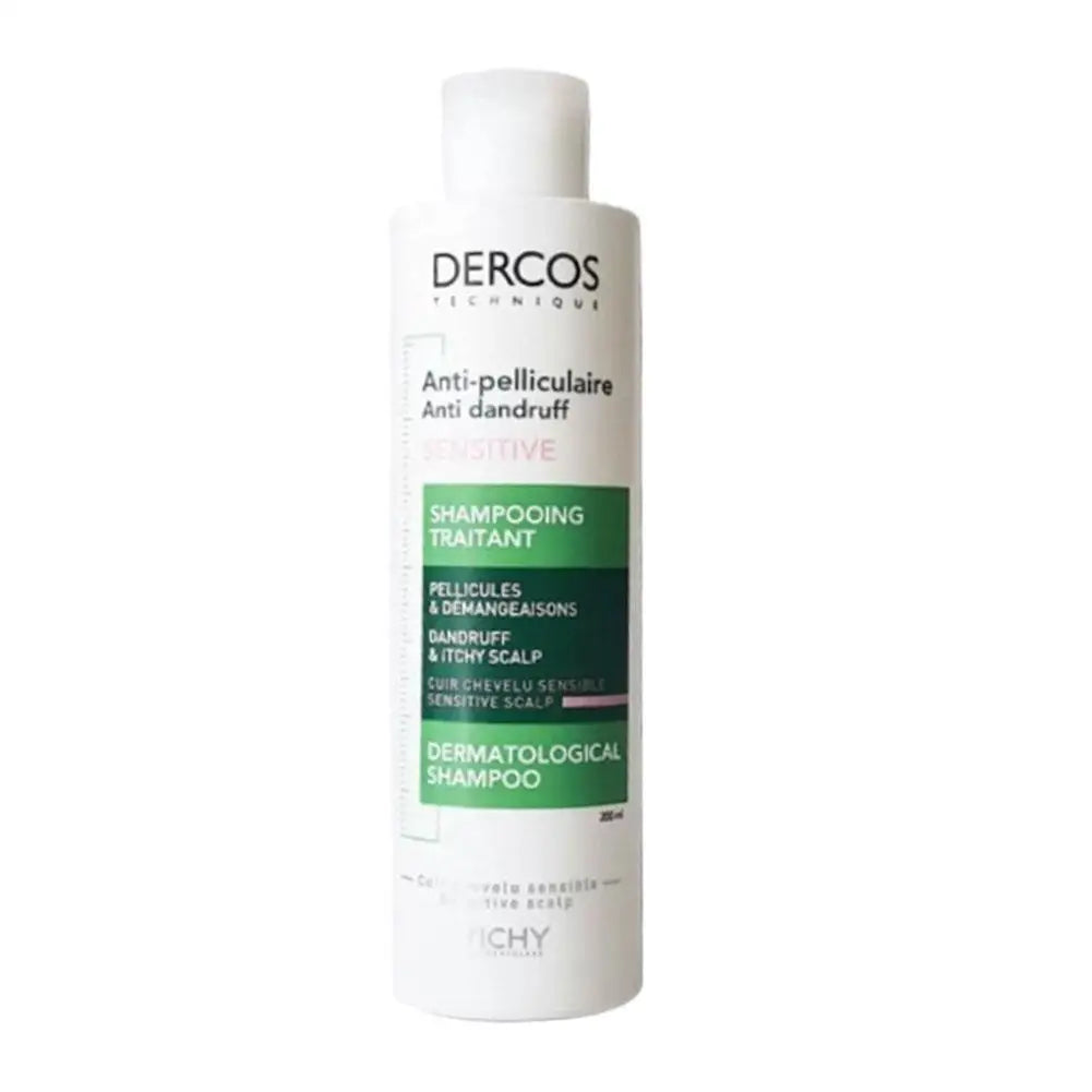 DERCOS Green Anti Itch Shampoo Oil Control Purifying Deep Cleansing Soothing Refreshing Fluffy Damaged Scalp Hair Repair Shampoo