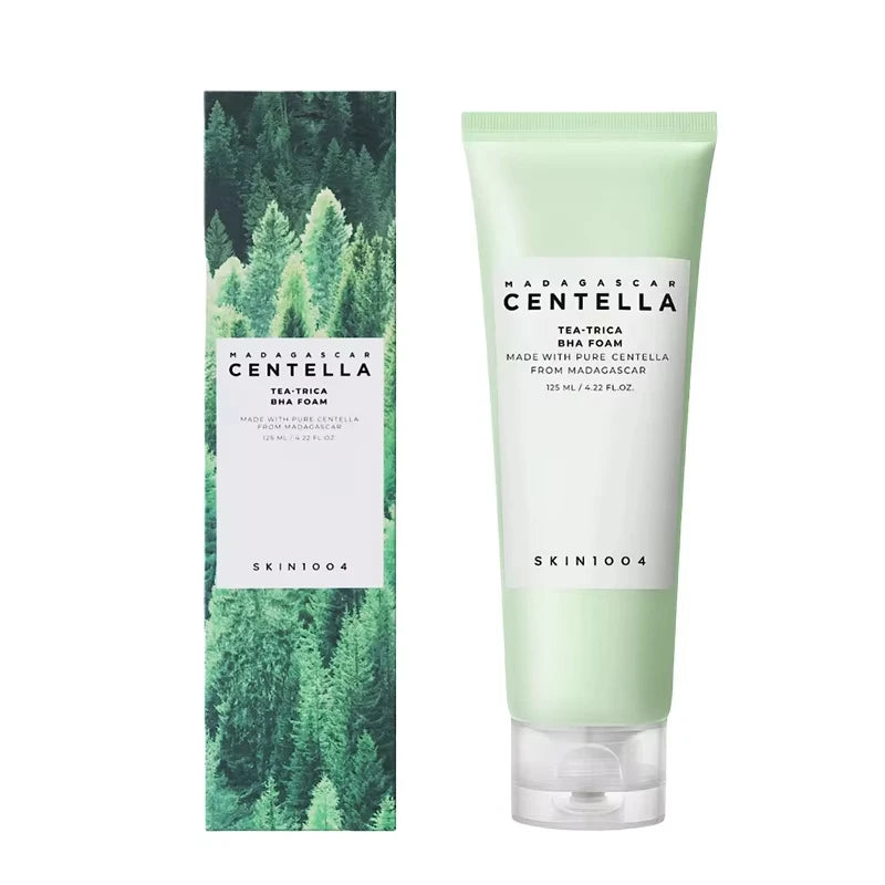 Korean Centella Poremizing Deep Cleansing Foam Tone Brightening Cleansing Gel Foam Facial Moisturizing Fresh Cleanser 125ml Gift