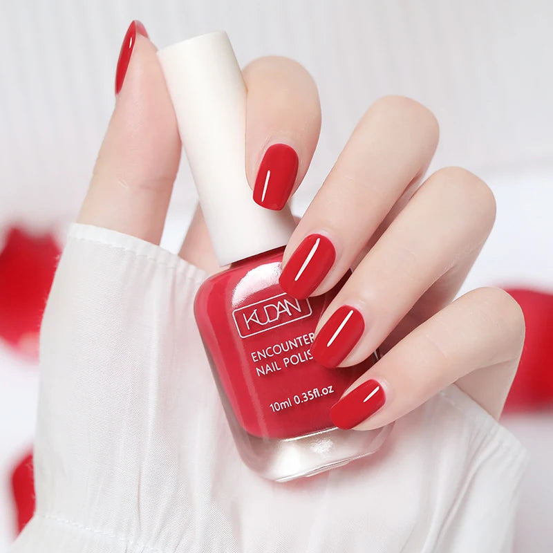 10ml Peel Off Water-Based Nail Polish Fast Drying Long-Lasting Healthy Brightening Effect Long Lasting Nails No Need Lamp Cure