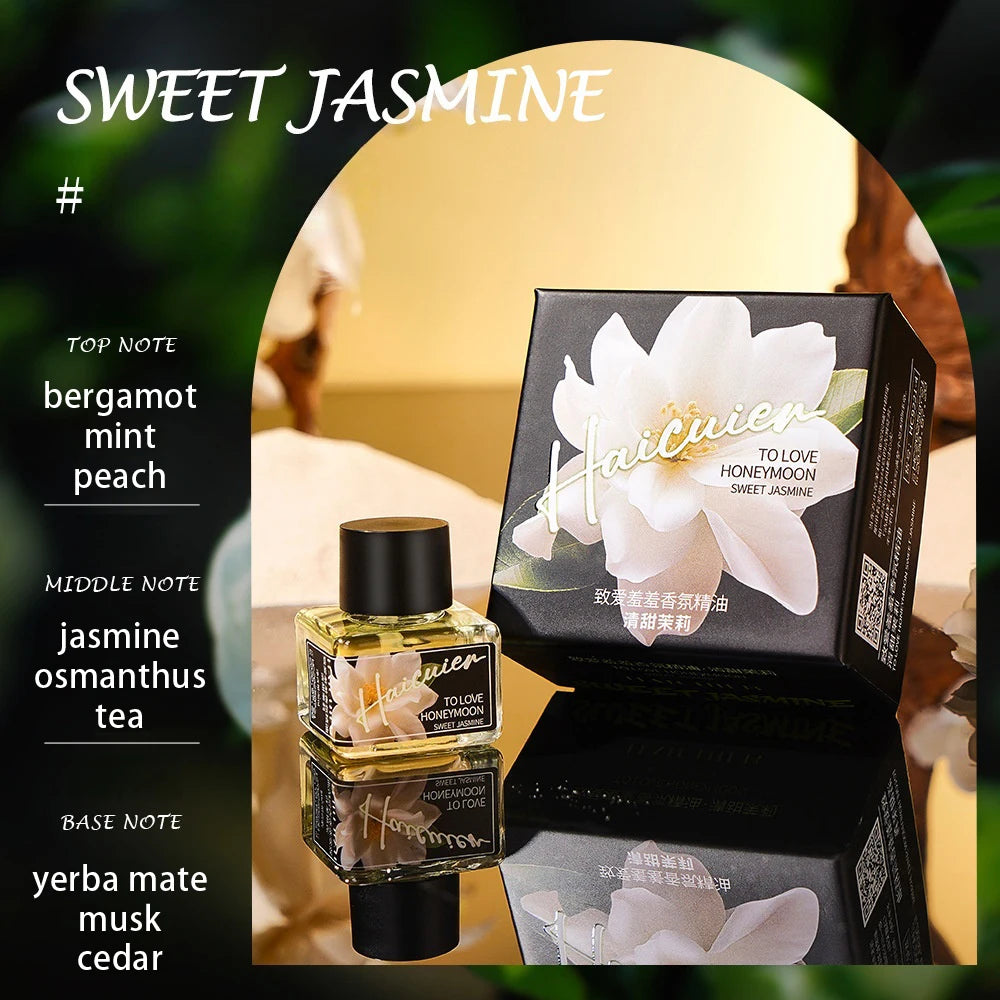 Love Pheromone Essential Oil Plant-based Perfume Oil For Women Blushing Lasting Fragrance Cherry Blossom Violet Rose & Jasmine