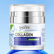 SADOER Vitamin C Collagen Face Cream Anti-aging Moisturizing Whitening Hydrating Facial Cream Day Creams Beauty Face Skin Care