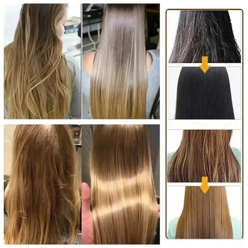 5 Seconds Fast Repairing Nourish Hair Damaged Magical Aloe Vera Hair Mask Deep Soft Smooth Straighten Frizzy Hair Hair Care Mask