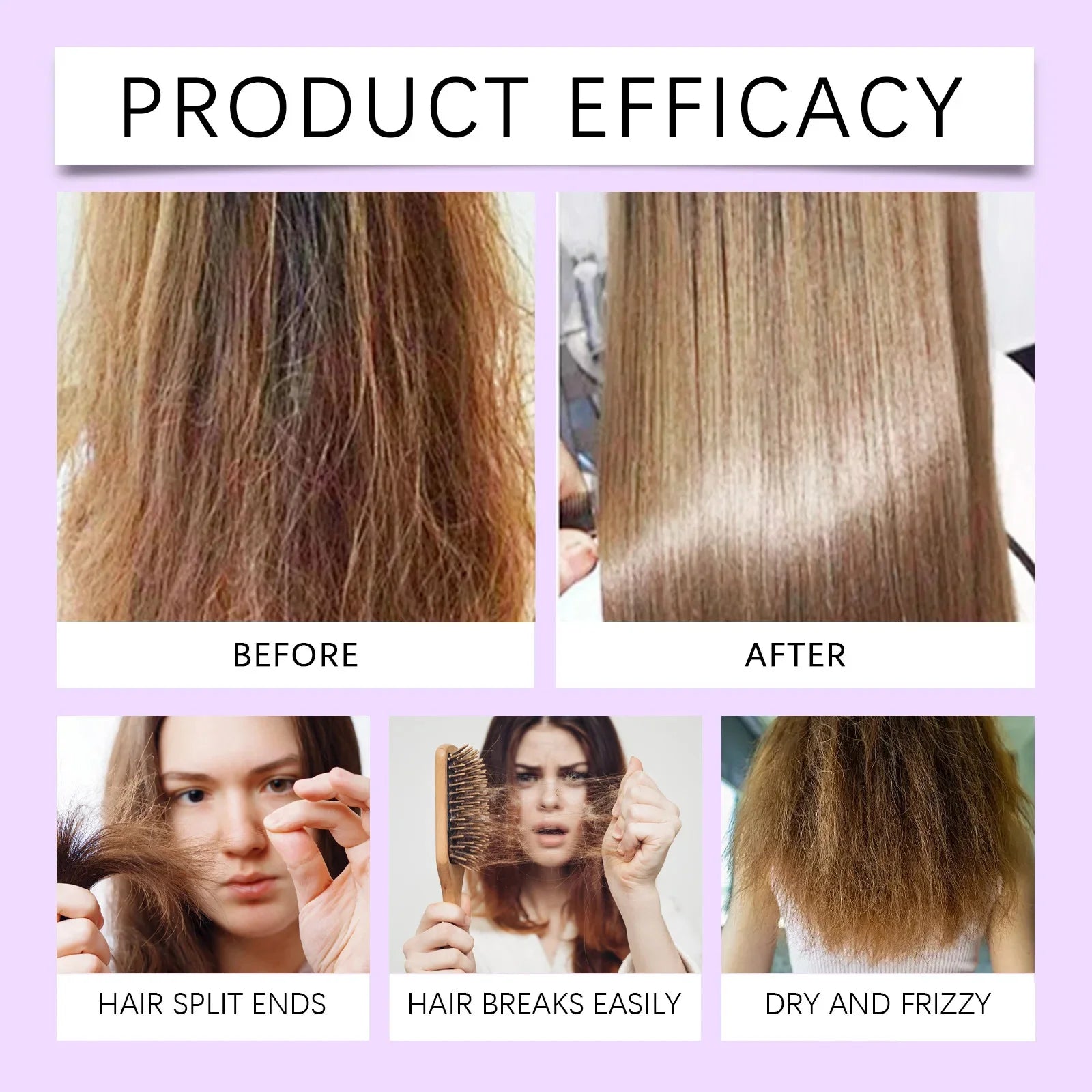 Keratin Purple Hair Mask Gray Color Fixing Hair Fading Yellow Bleach For Hair Repair Cover Grey Blonde Hair Smoothing Hair 100g
