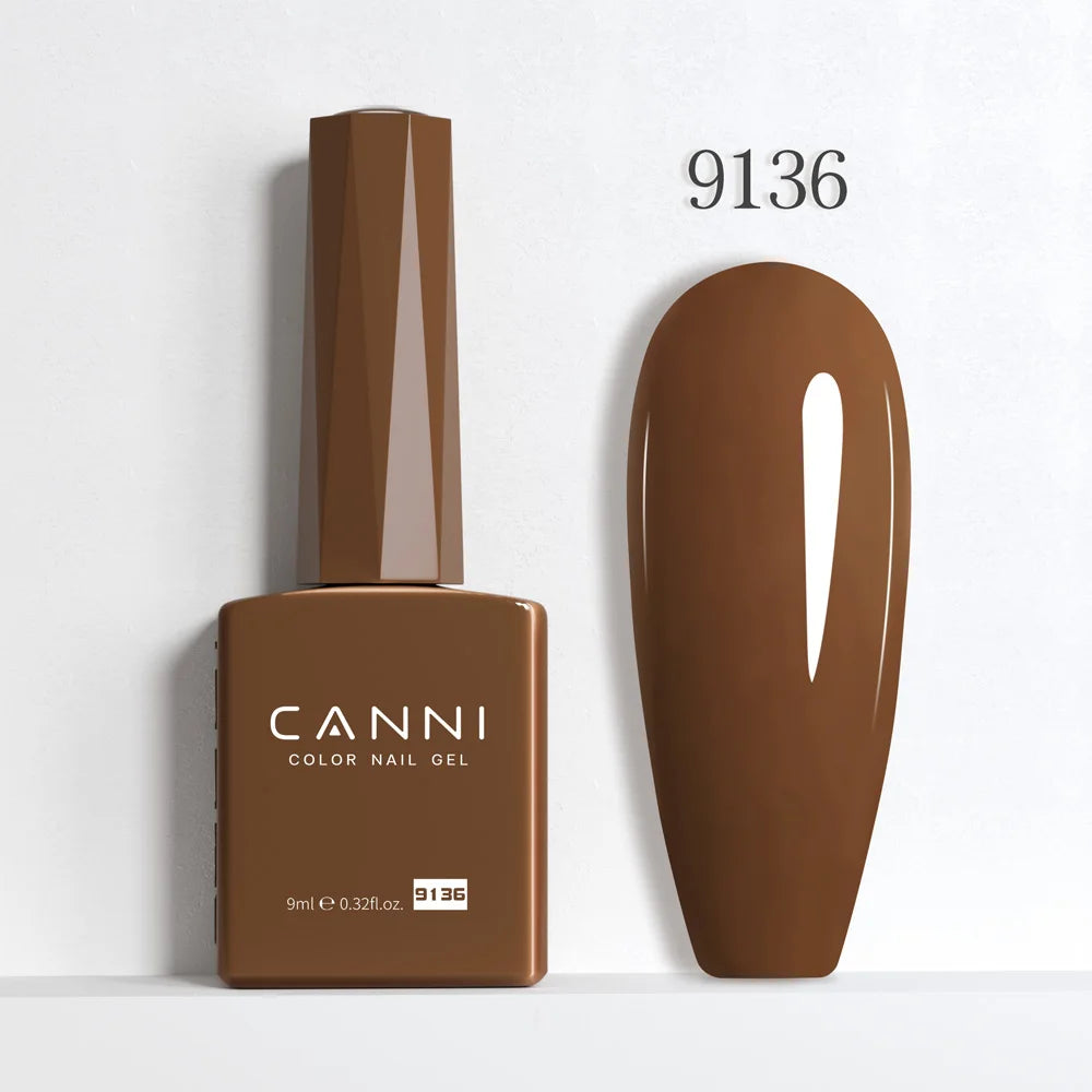 CANNI Nail Gel Polish HEMA FREE TPO FREE Summer Colors Semi Permanent Soak Off UV LED Self-leveling Great Coverage Gel Varnish