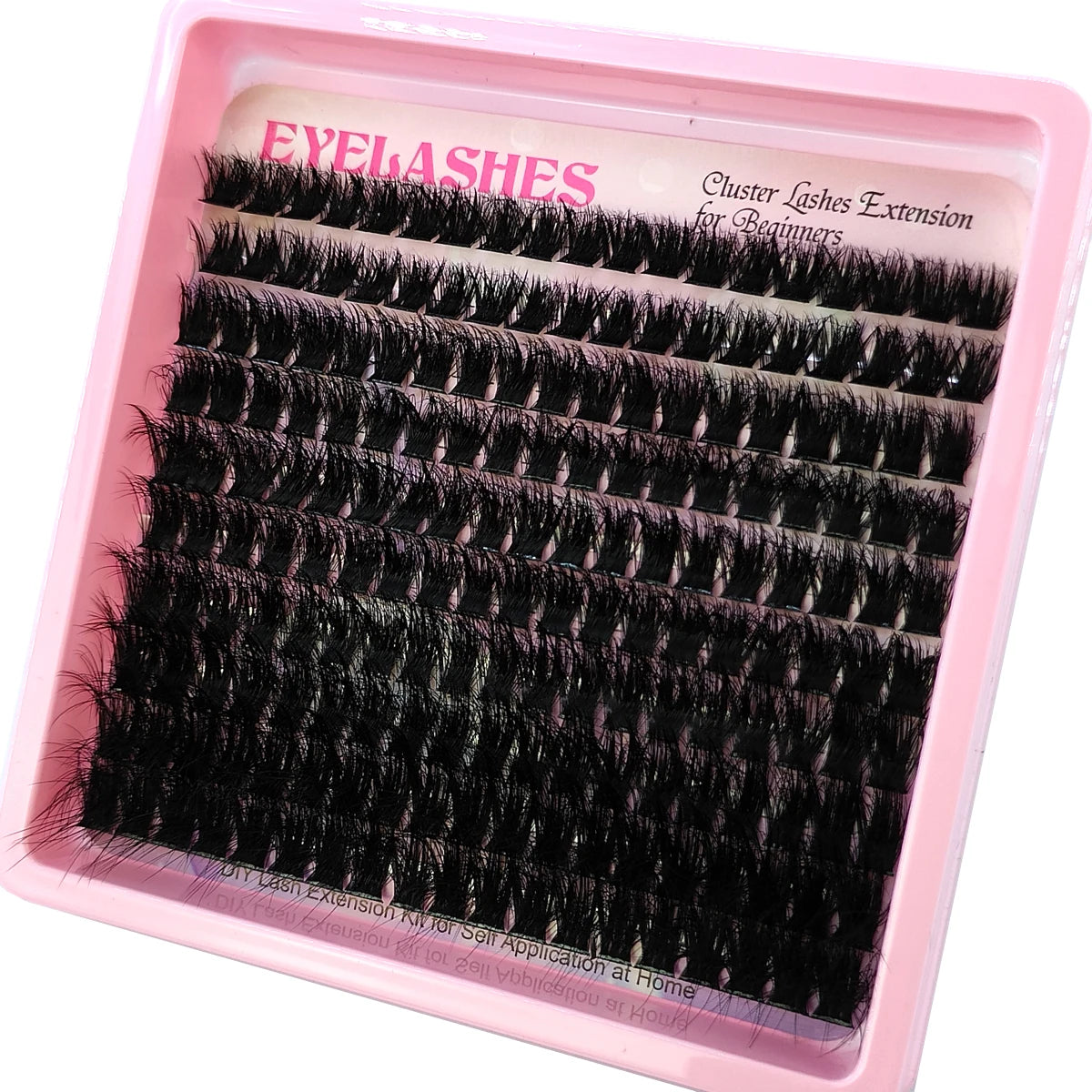 10Row 60D-120D 5D Fluffy Thick Lashes Clusters 10-18mmMix Wispy Individual Lashes Extensions Clusters DIY Makeup False Eyelashes