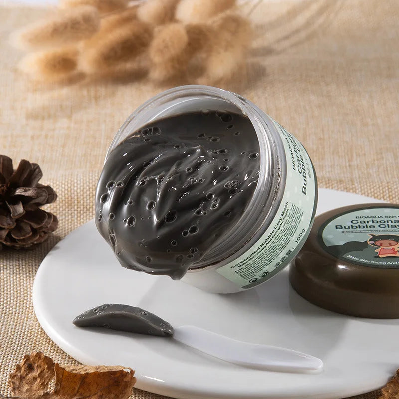 BIOAQUA Collagen Moisturizing Face Mask Deep Cleaning Blackhead Removal Oil Control Anti Wrinkle Facial Mask Mud Skin Care