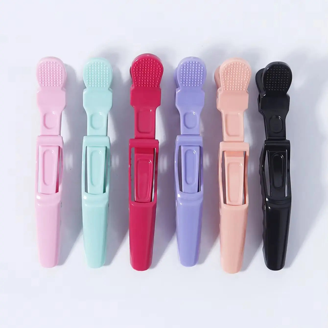 4pcs/set Crocodile Clips Non Slip Hairdressing Styling Sectioning Clips Salon Barber Supplies For Hair Accessories