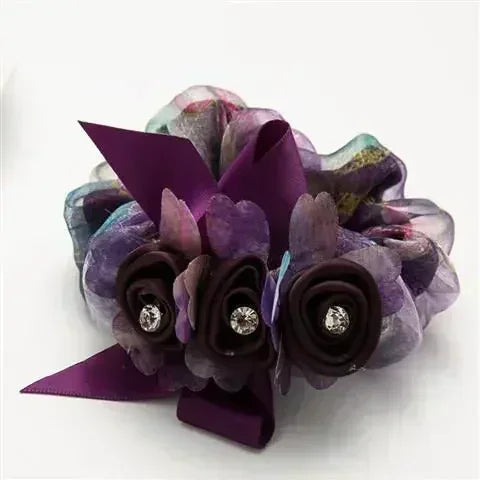 Women Lace Hair Scrunchies  Bow Hair Fantaisie Tie High Elasticity