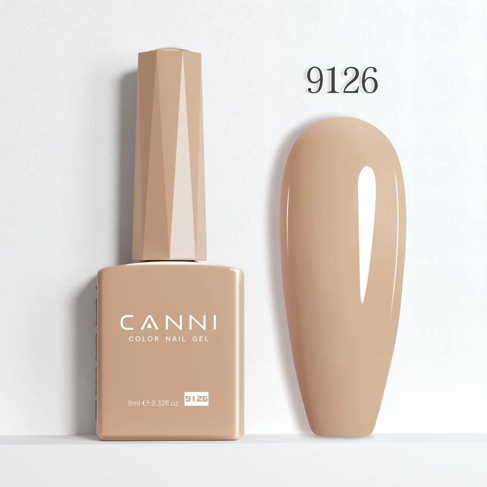 CANNI Nail Gel Polish HEMA FREE TPO FREE Summer Colors Semi Permanent Soak Off UV LED Self-leveling Great Coverage Gel Varnish