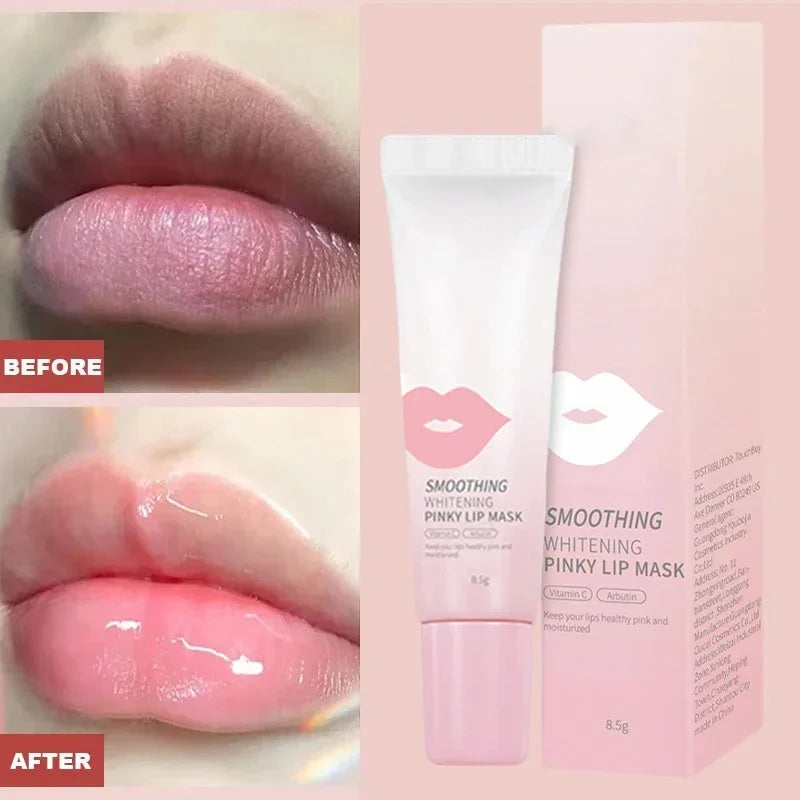 Lip Balm For Remove Dark Lip Melanin Dead Skin Removal Lighten Lip Lines Exfoliate Whitening Moisturizing Nourishing Serum 8.5g