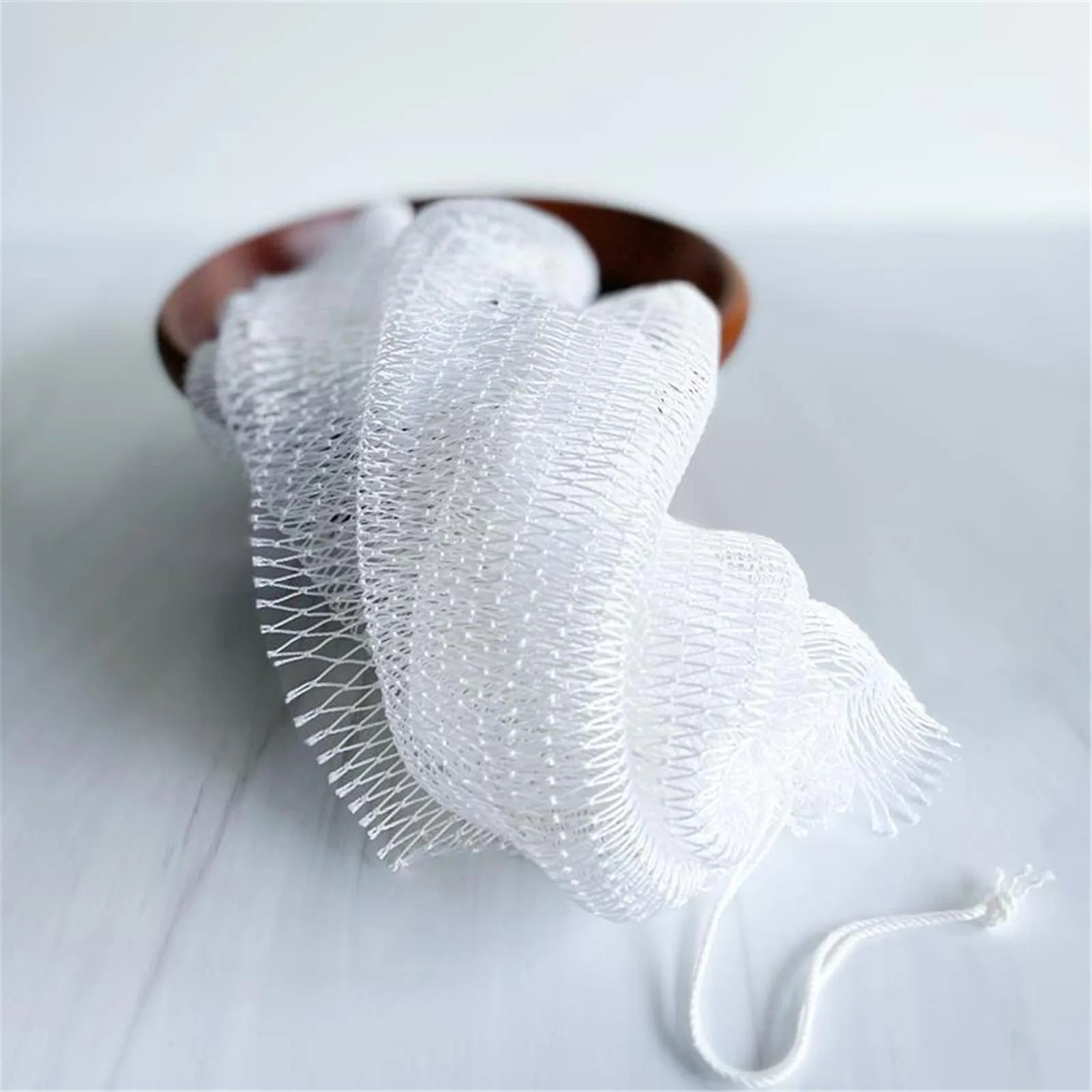 African Exfoliating Sponges Towel Mesh Bath Scrub Washcloth Double Side Wash Bath For Smooth Skin Back Shower Scrubb