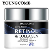 YOUNGCOME Retinol Face Cream Anti-wrinkle  Moisturizing Brightening Hydrating Smooth Wrinkles Firming Facial Face Skin Care