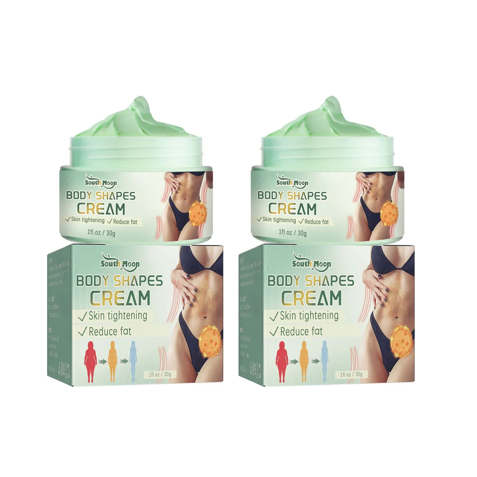Fat Burn Slimming Cream Belly Firming Abdominal Muscle Sculpting Reduce Thigh Fat Metabolize Enhancer Cellulite Removal Cream