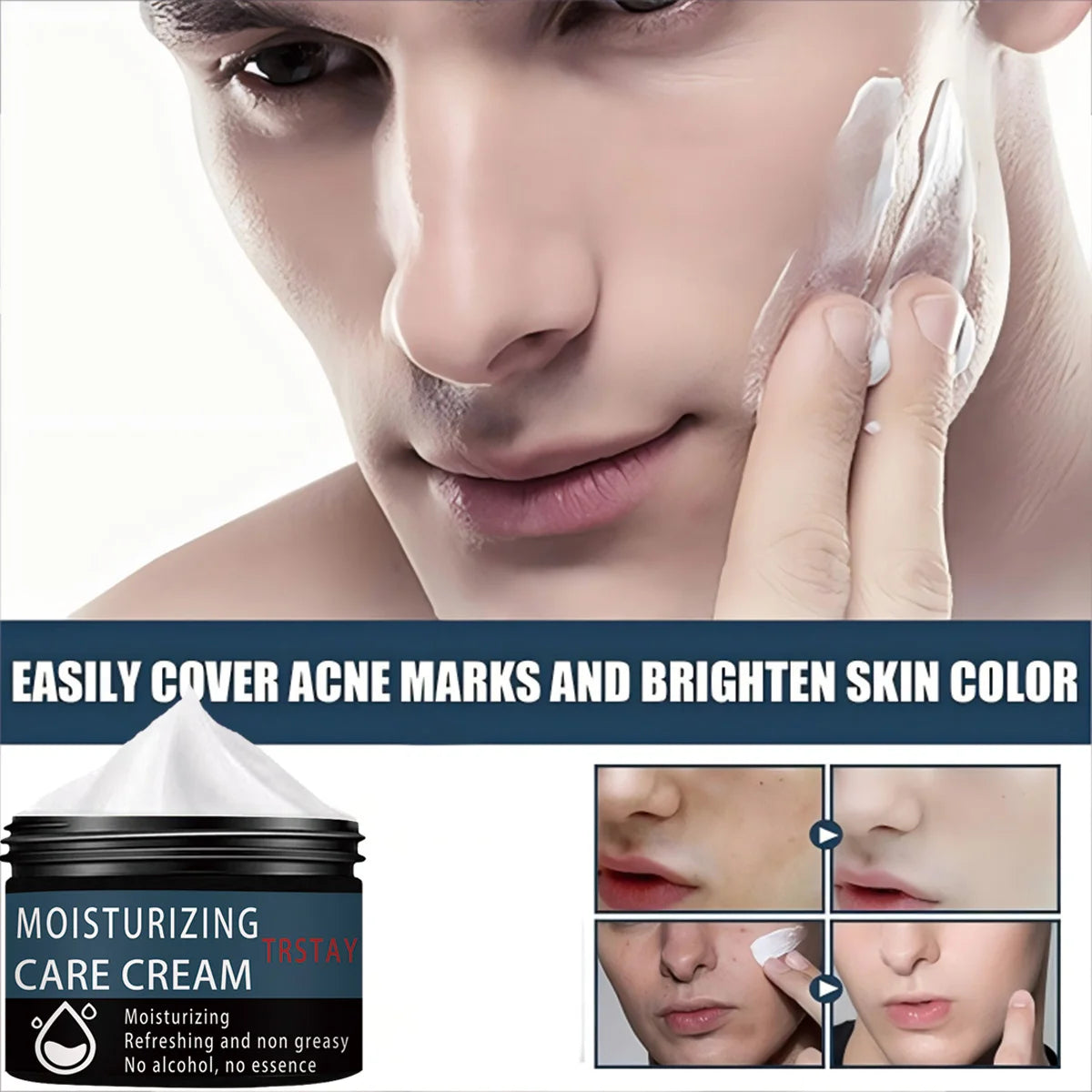 Face Cream Oil Control Men Lift Anti-Wrinkle Firming Shrink Pore Acne Day Cream Moisturizing Whitening