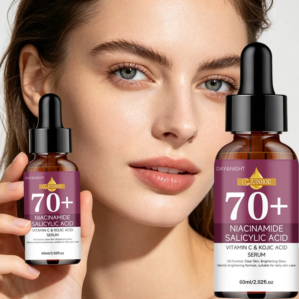 JUINHOU Niacinamide Hyaluronic Acid Face Serum Firms Deeply Hydrates Brightens Skin Improves Skin Elasticity for All Skin Types