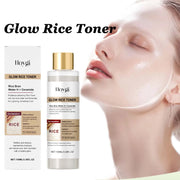 Glow Rice Toner Hydrating Balancing Facial Essence Water Oil Control Pore Refining Nourishing Brightening Toner Glowing Skin
