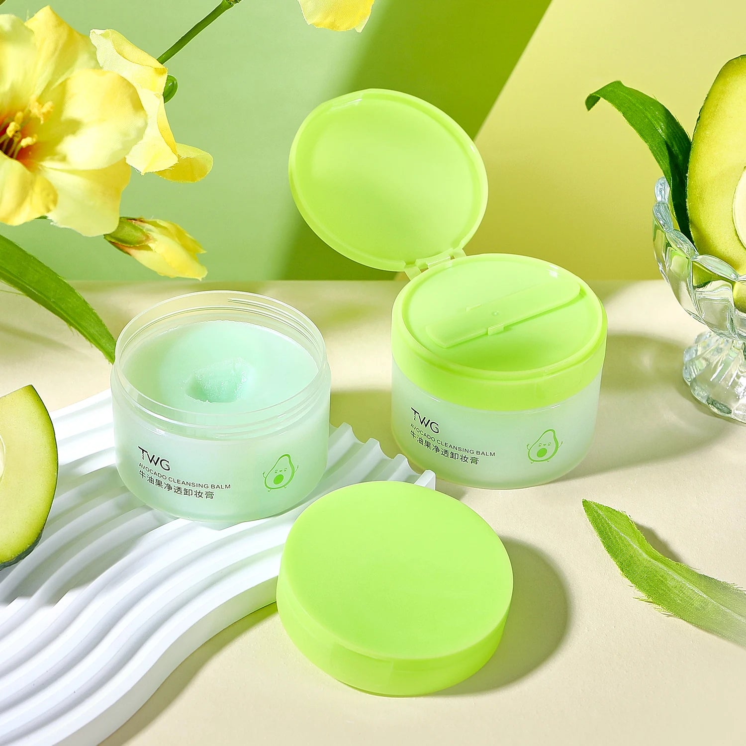 Avocado Makeup Removal Cream for Women's Deep Cleansing Makeup Removal Cream, the Best Gift for Girls