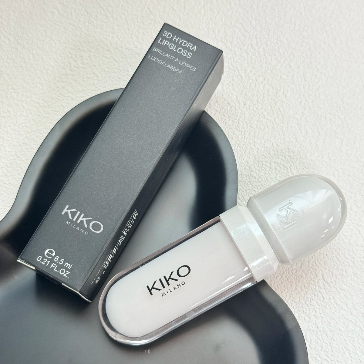 Kiko Double Headed Lipstick Transparent Mirror Non Fading Non Stick Cup Lip Gloss Milk Tea Bean Paste Naked Nature Lip Makeup