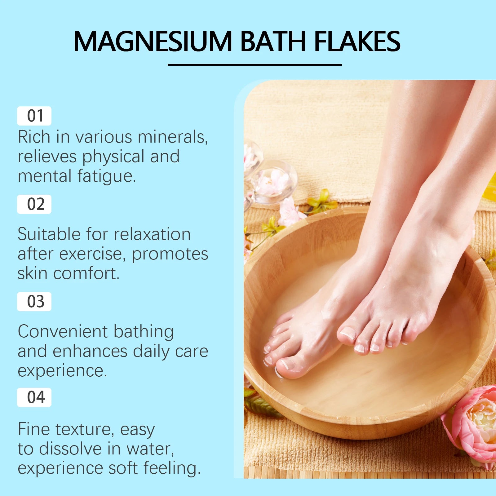 100g Shower Tablets Assisting Sleep Relaxing Relieve Stress Shower Bombs Supplies Magnesium Bath Salt Tablets Cleanse Skin Care