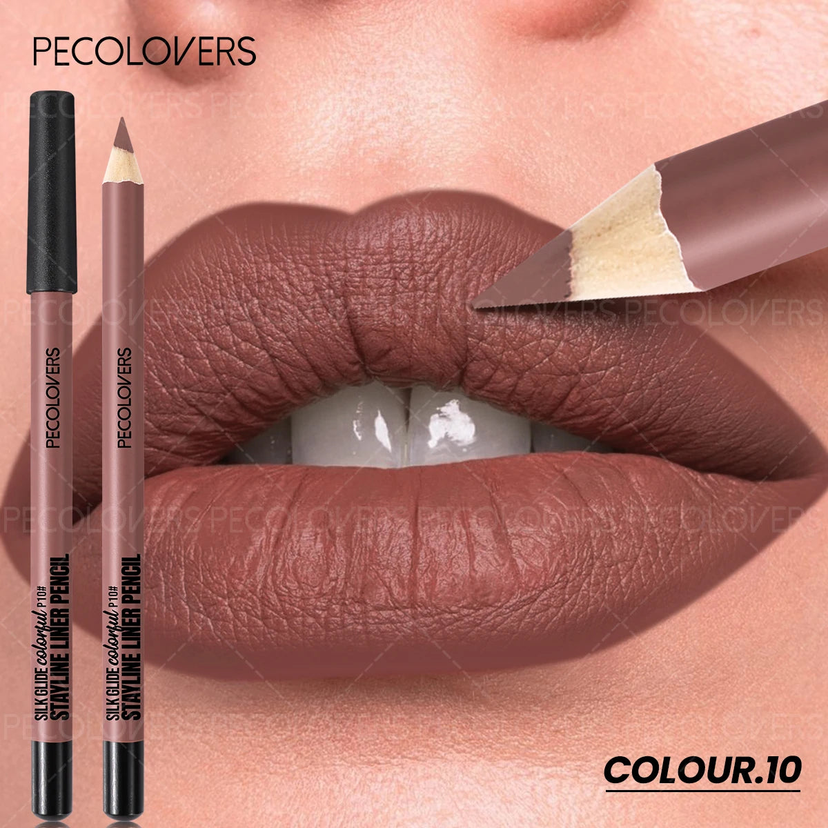 1PC Matte Lipliner, Second Back Lip Contour, Plump and Charming Lips, Non Drying, Waterproof, Lip Cosmetics,